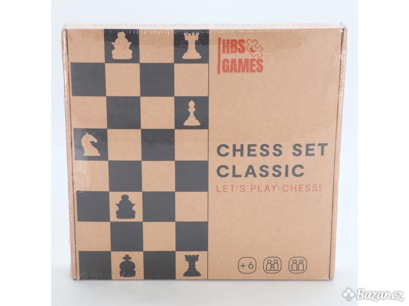 Šachová hra ze dřeva HBS GAMES