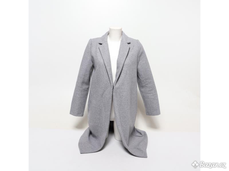Dámský kabát ZARA M šedivý