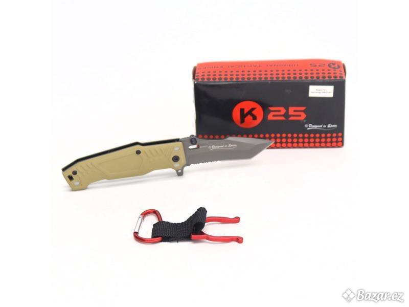 Nůž K25 - RUI Knives a držák na láhev