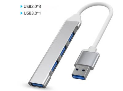 Usb HUB 3xUSB 2.0.+ 1xUSB 3.0; USB-A 