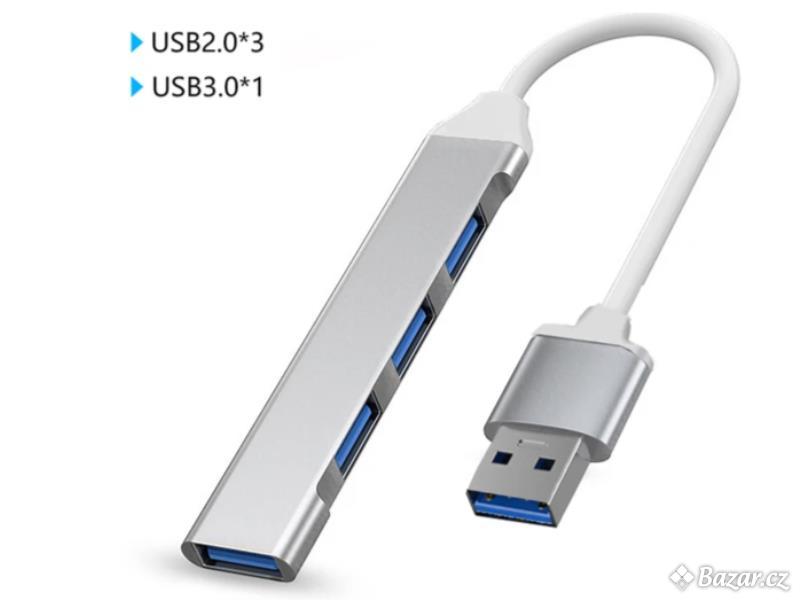Usb HUB 3xUSB 2.0.+ 1xUSB 3.0; USB-A 