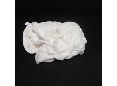 Měkká fleecová deka Eheyciga bílá 150x200 cm