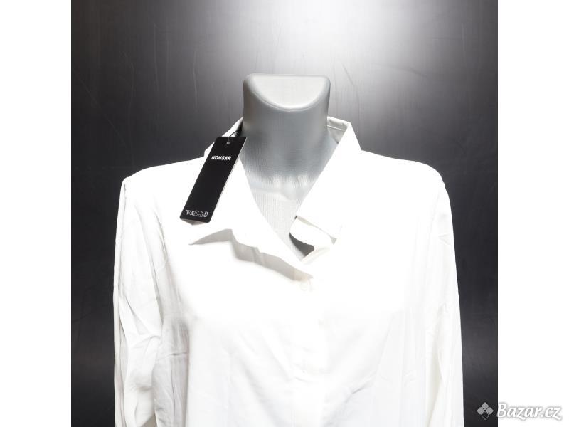 Dámská košile Nonsar bílá vel. XL