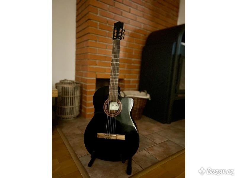 Kytara Cordoba C5-CEBK klasická Elektro akustická
