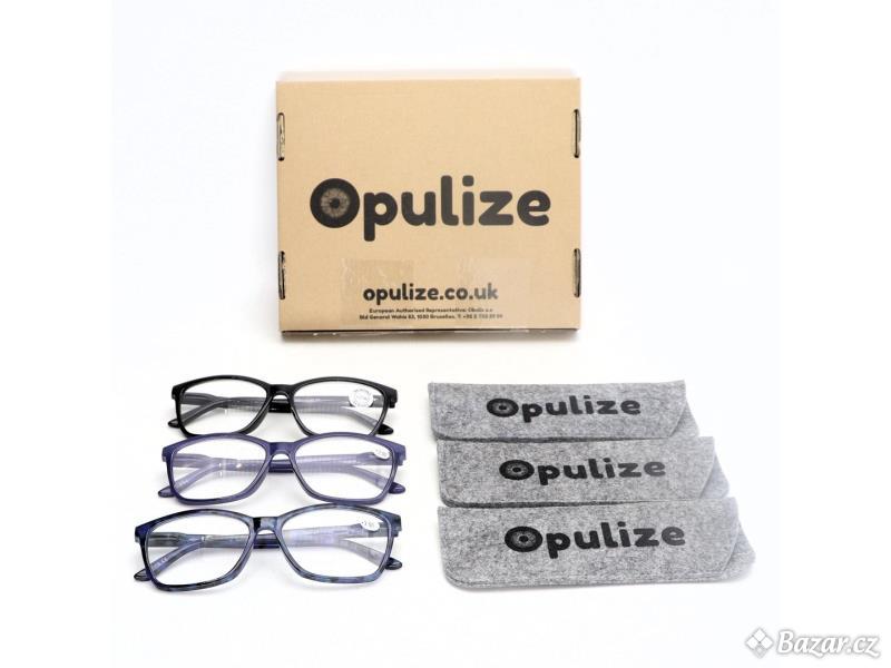 Brýle na čtení Opulize RR51-133T +3,50 3 ks
