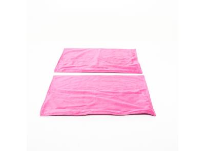 Růžové povlaky na polštáře Miulee