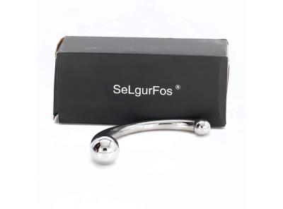 Anální kolík SeLgurFos z ušlechtilé oceli L