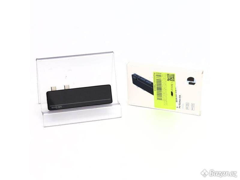 USB HUB Rytaki SHX5B-H černý