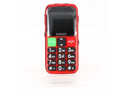 Mobilní telefon Evolveo EasyPhone EB červený