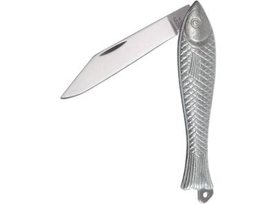 Kapesní zavírací nůž Mikov Rybička - stříbrný