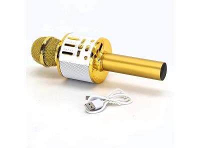 Karaoke mikrofon MicQutr MC18 zlatý