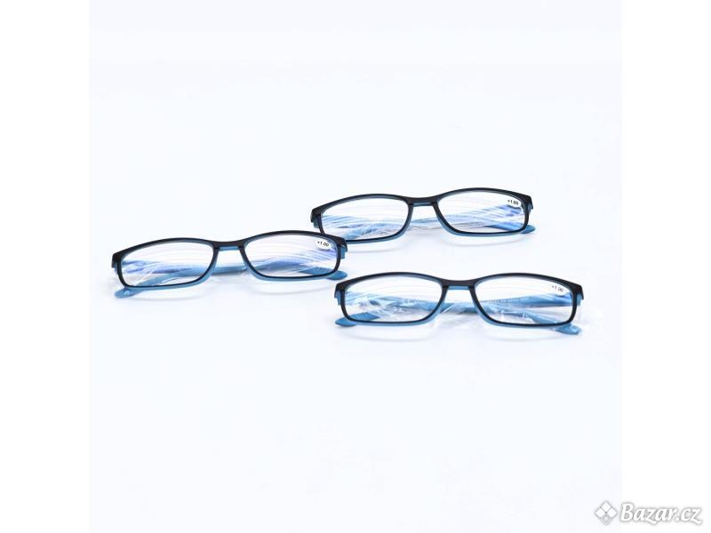 Brýle Suertree 3 ks + 1.00