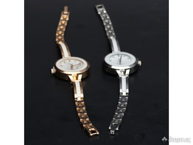 Dámské elegantní hodinky JewelryWe 2ks