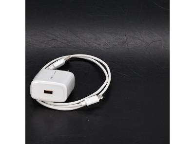 Bílá nabíječka USB - C TPC Mobile 