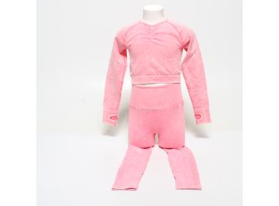 Dětské pyžamo růžové vel. S dívčí