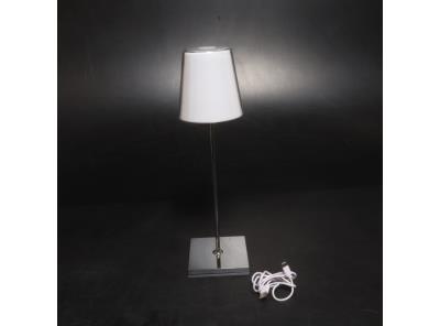 Stolní lampa Flornia MCTL007 stříbrná