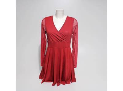 Dámské červené šaty Shein