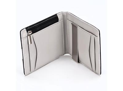 Kožená černá peněženka E-GALE  