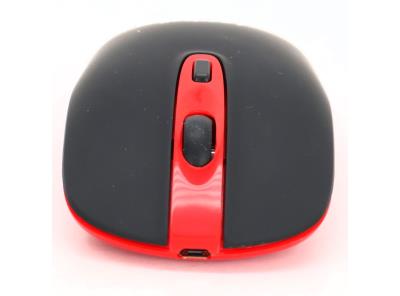 Bezdrátová myš LeadsaiL červeno-černá