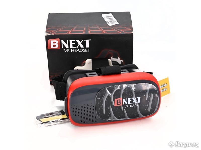 VR 3D brýle BNext červené 