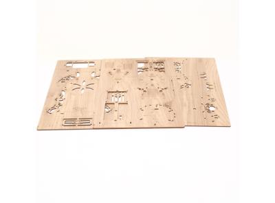 3D dřevěné puzzle FUNPOLA TC00 hodiny 
