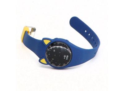 Modré hodinky s krokoměrem HUYVMAY 