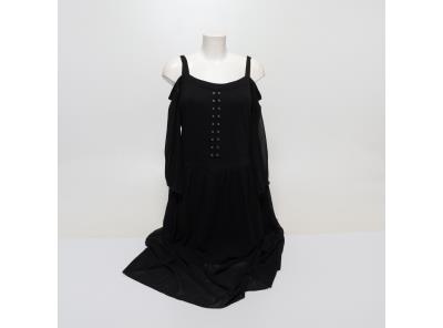 Středověké šaty NFAOEGJ NF1011 vel. L černé