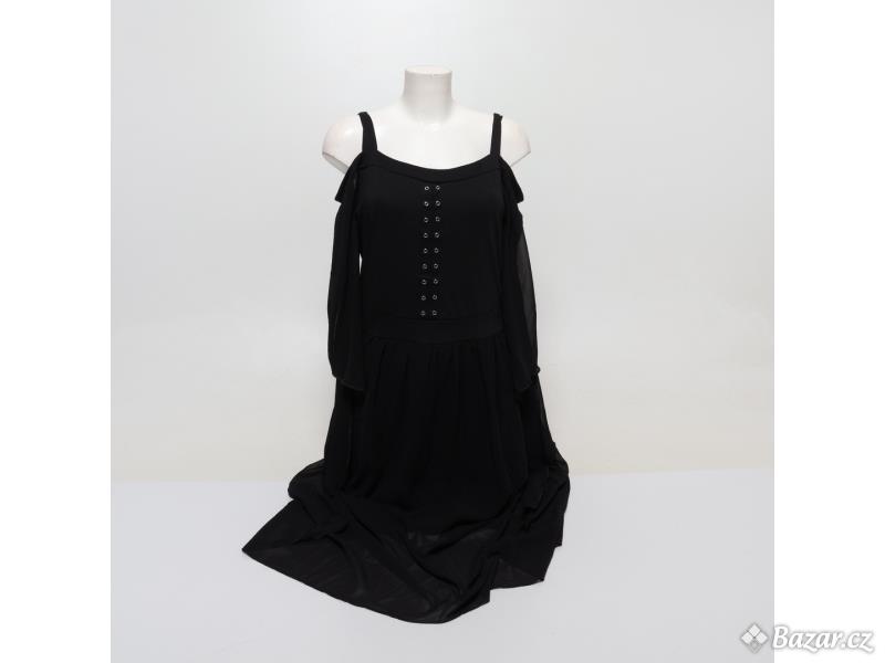 Středověké šaty NFAOEGJ NF1011 vel. L černé