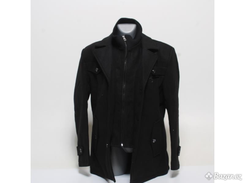 Pánská bunda černá s kapucí vel. L