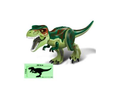 Velká figurka dinosaurus T-Rex zelený