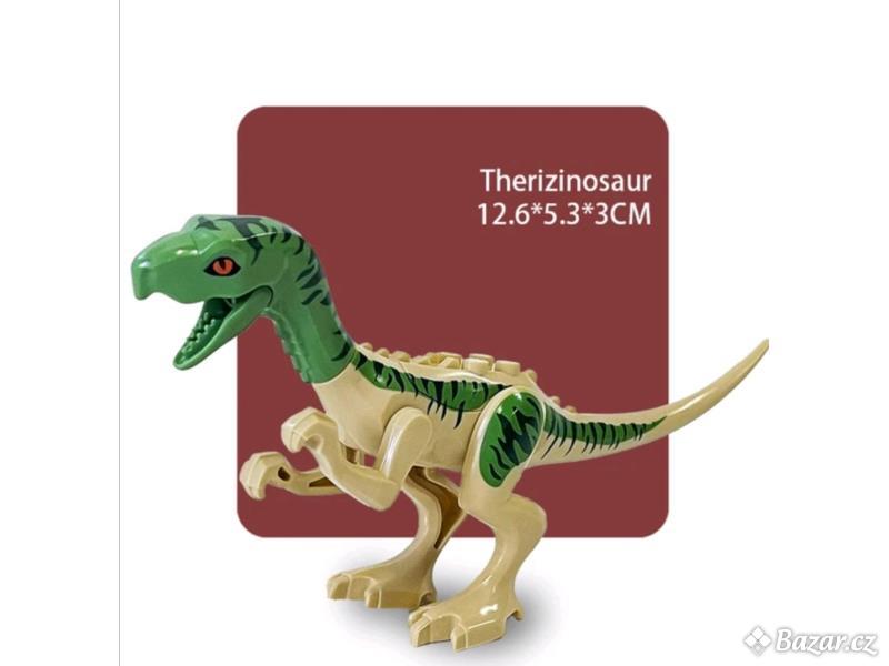 Figurka Dinosaurus Therizinosaurus zelený 