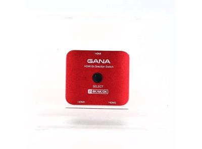 Přepínač Gana HDMI 4K červený