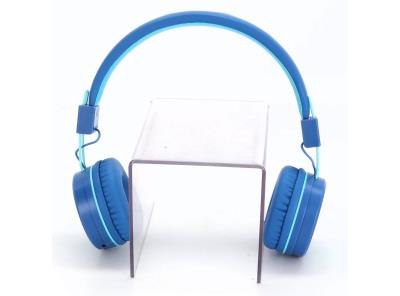 Bezdrátová sluchátka iClever modrá