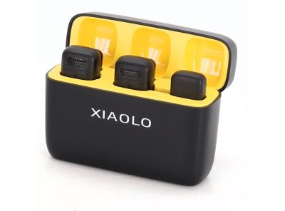 Sada mikrofonů XIAOLO SZY-MIC03 černá/žlutá