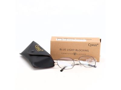 Retro brýle blokující modré světlo Cyxus
