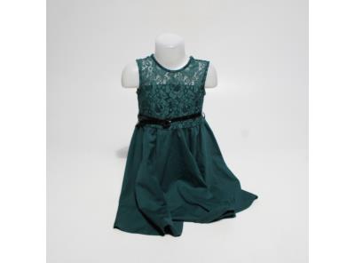 Dětské šaty Kate Kasin vel. 116 zelené