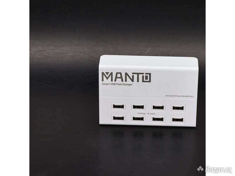 Nabíječka Manto 8portová USB