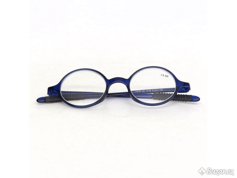 Dioptrické brýle, + 3.00 KoKobin