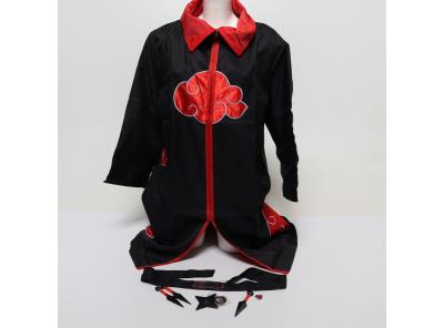 Kostým Kitimi kabát Akatsuki S černý