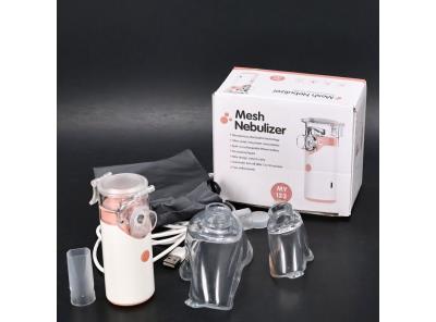 Inhalační přístroj Mesh nebulizer růžový