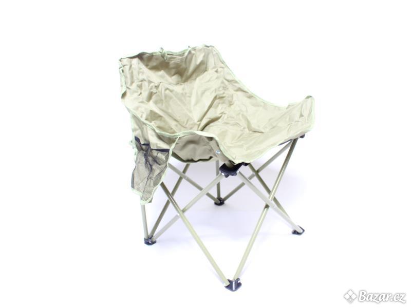 Skládací židlička BOMOOMOO khaki 2 ks