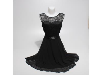 Černé dámské šaty BeryLove vel.M