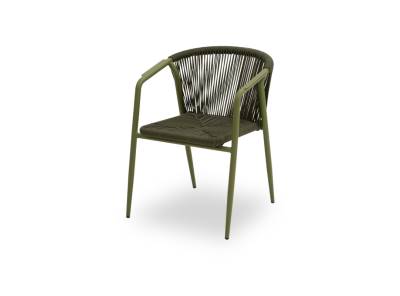 Technoratanová židle LUIGI zelená