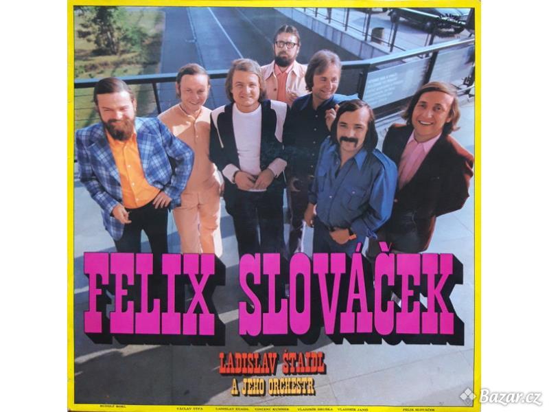 Felix Slováček, Ladislav Štaidl A Jeho Orchestr – Felix Slováček 1974 VG, VYPRANÁ Vinyl (LP)