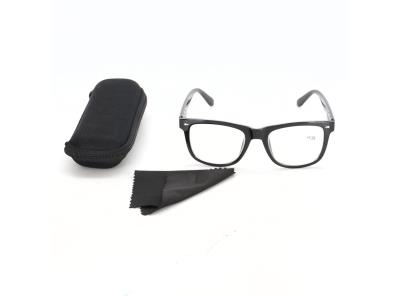 Dioptrické brýle Eyekepper černé +1.25