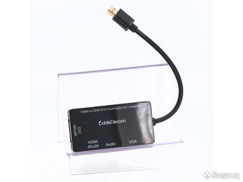 Adaptér CABLEDECONN DVI-HDMI, černý