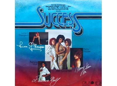 Success Silver Convention Penny McLean Ramona Wulf Linda VG. Thompson 1977 VG, VYPRANÁ Vinyl (LP)