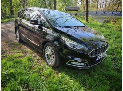 FORD S-MAX VIGNALE 2.0 132KW, 11/2016, FULL LED, KŮŽE, TOP