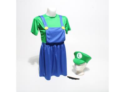 Dětský kostým Luigiho vel. S WWQQYY
