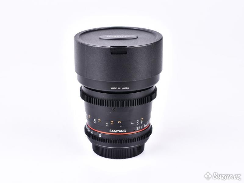 Samyang CINE 10 mm T/3,1 VDSLR ED AS NCS CS II pro Canon